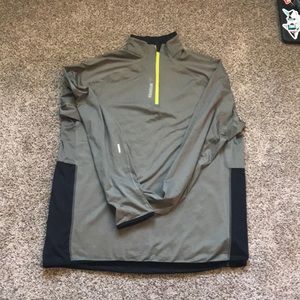 Reebok half zip workout sweater